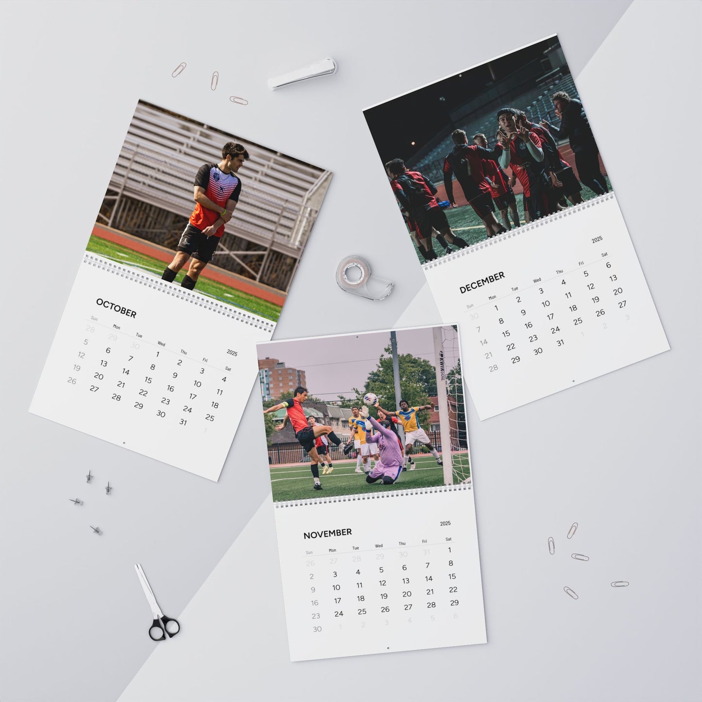 2025 Sewell Old Boys Wall Calendar