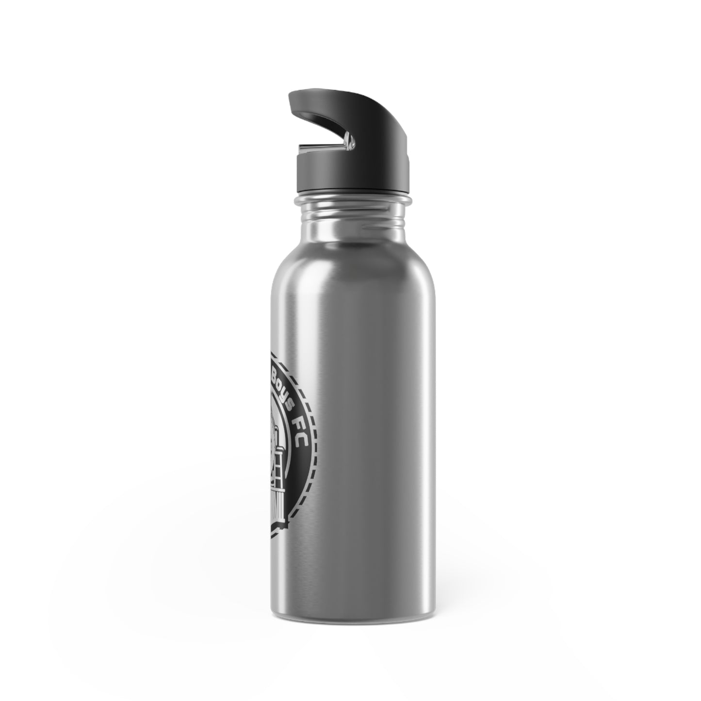 Sewell Old Boys Stainless Steel Water Bottle with Straw